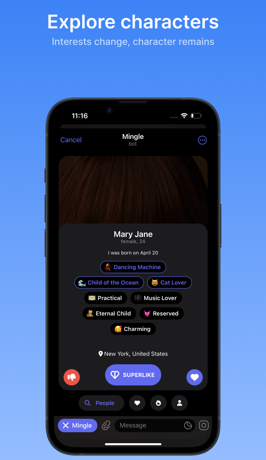 Mingle App Image