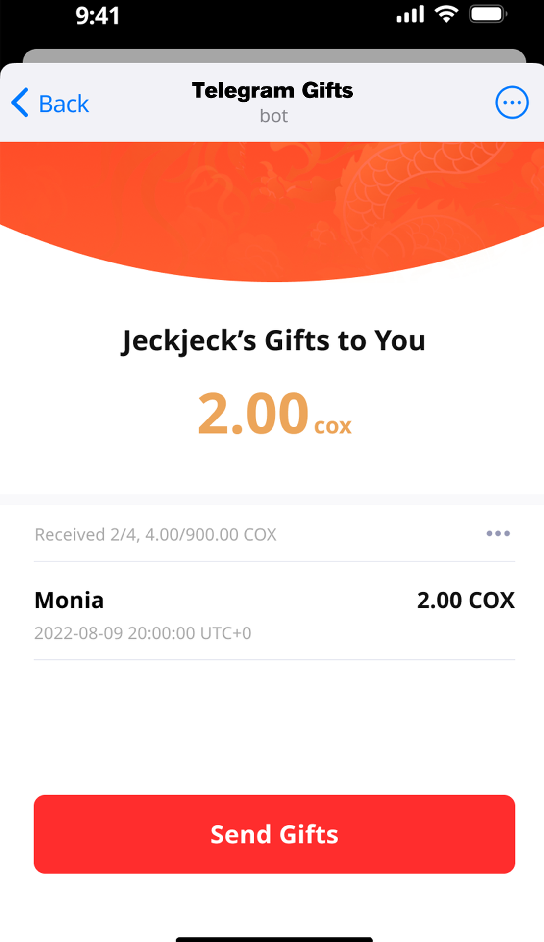 TGGifts App Image