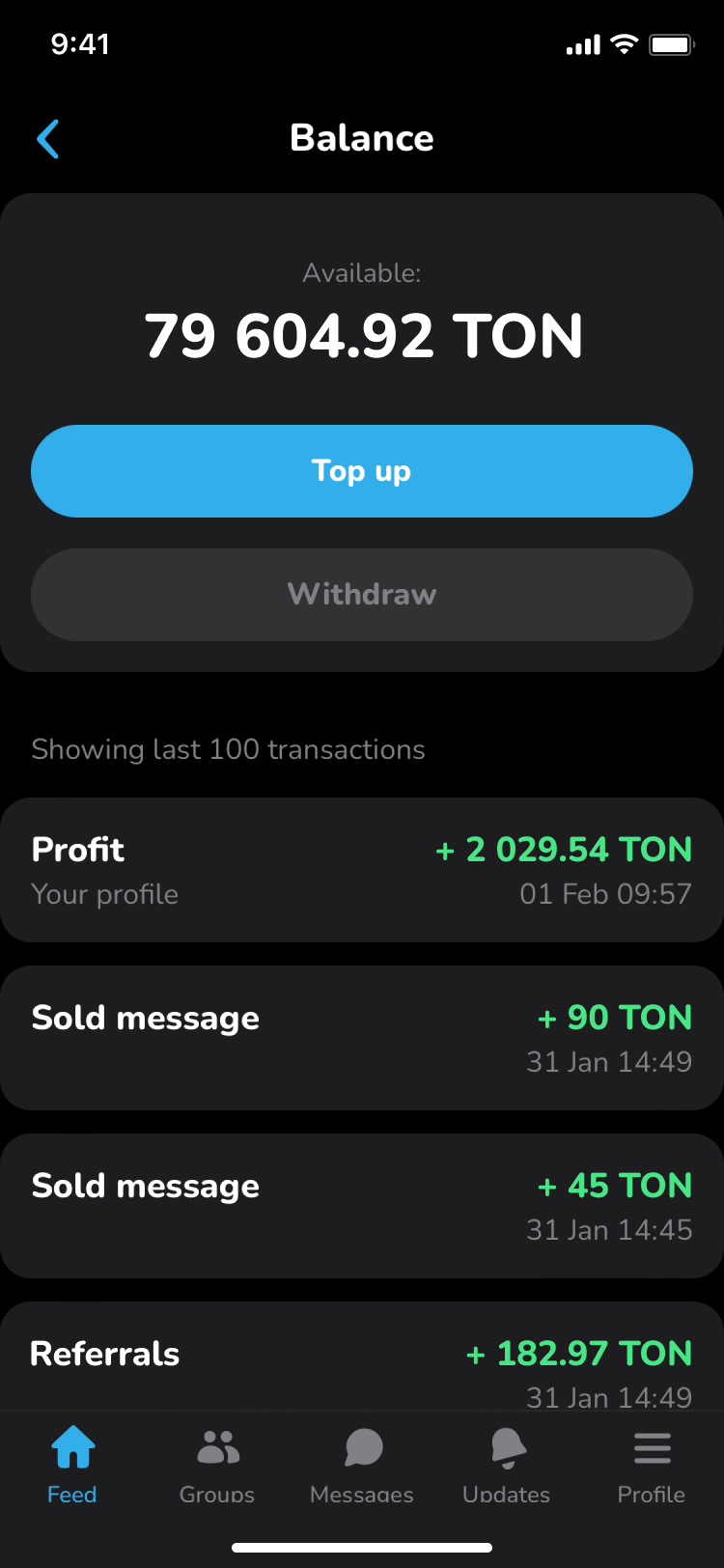 ton.place App Image