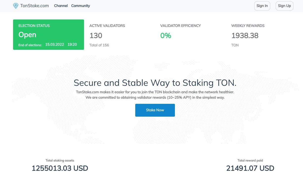 TonStake.com App Image