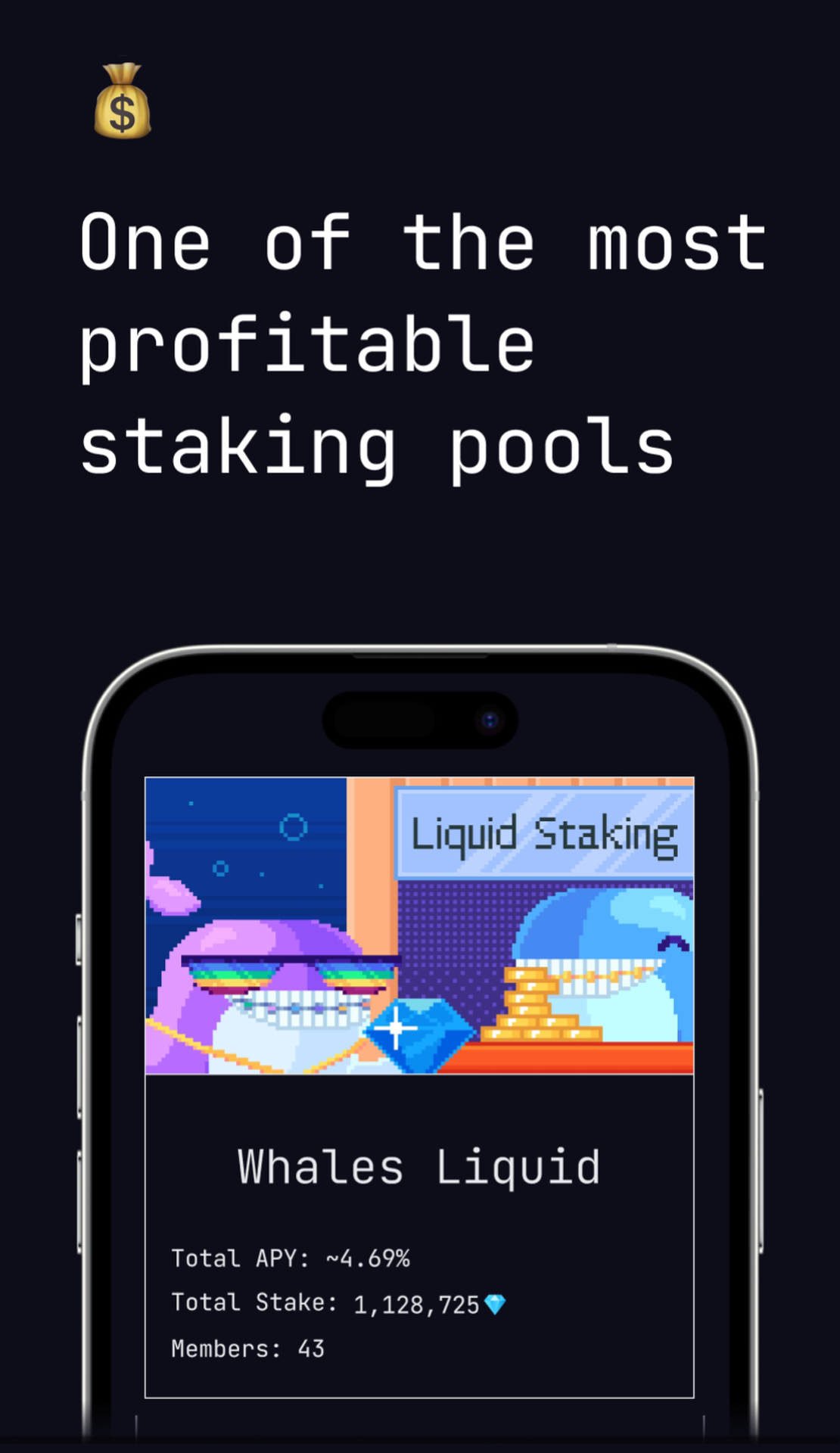 Whales Liquid Pool App Image