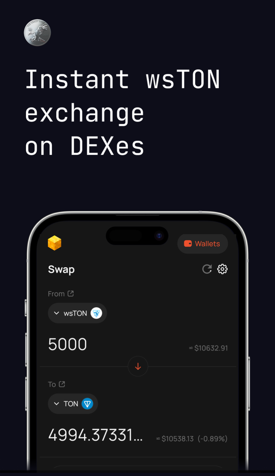 Whales Liquid Pool App Image