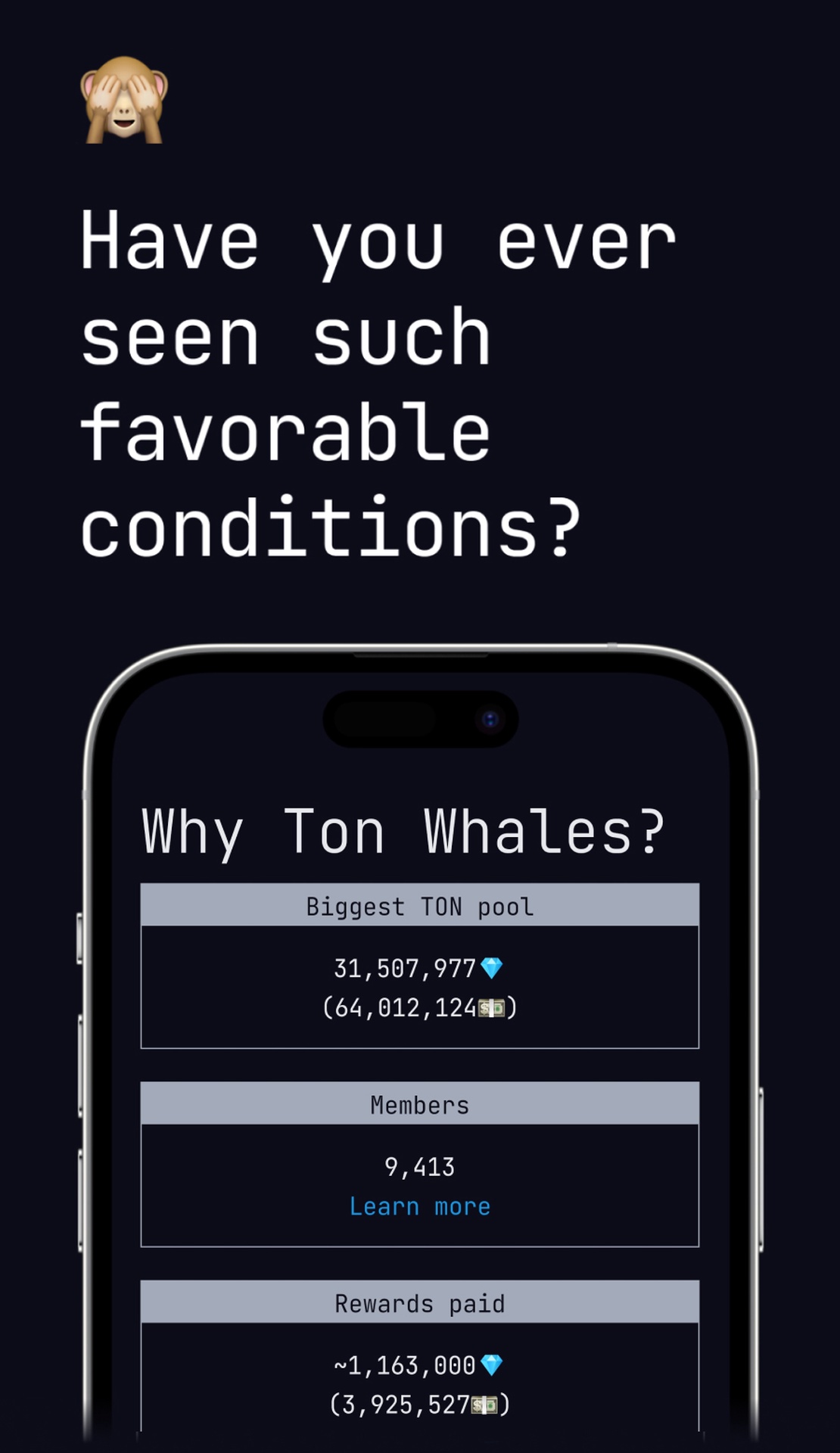 Whales Staking App Image