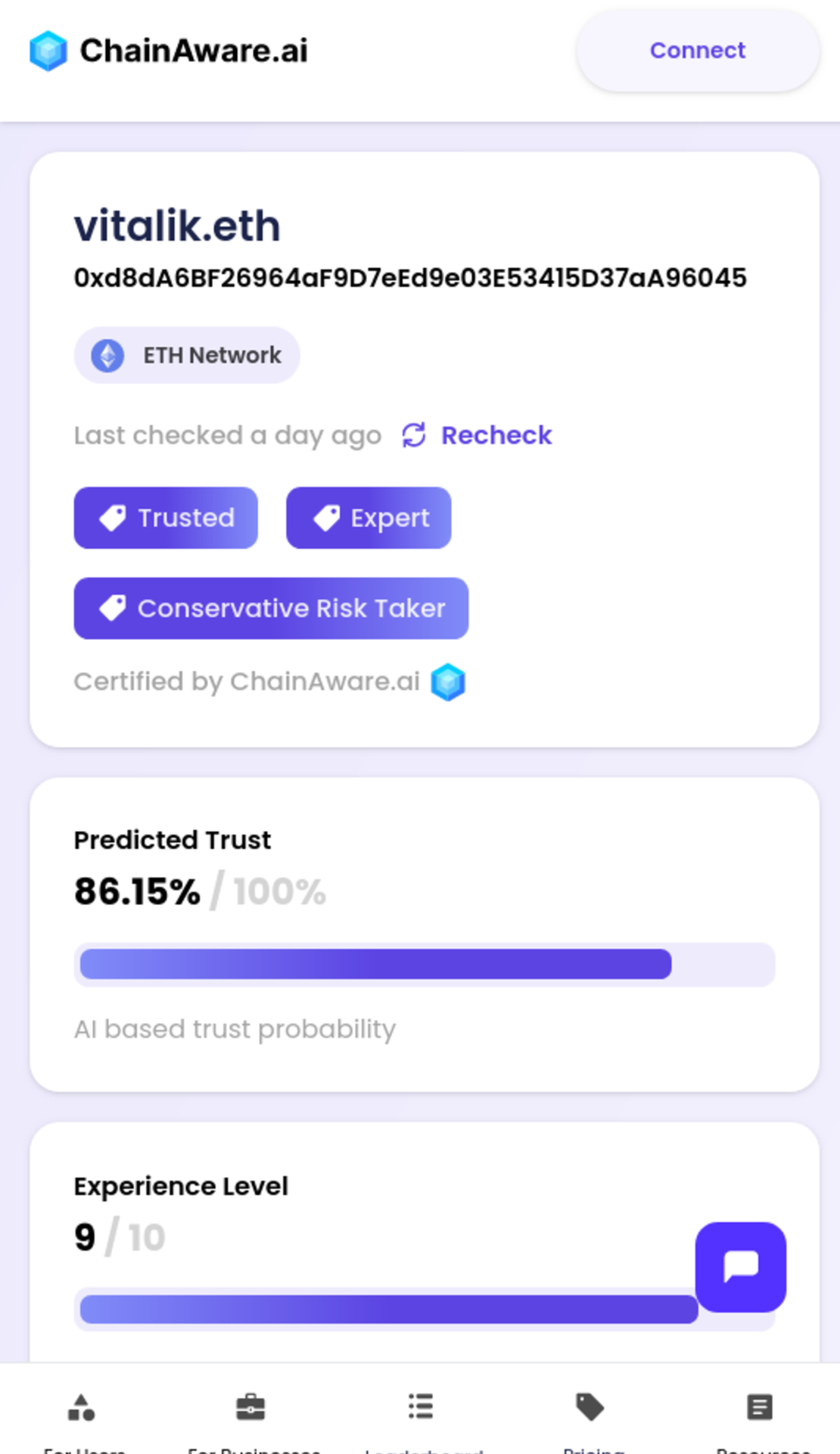ChainAware.ai App Image