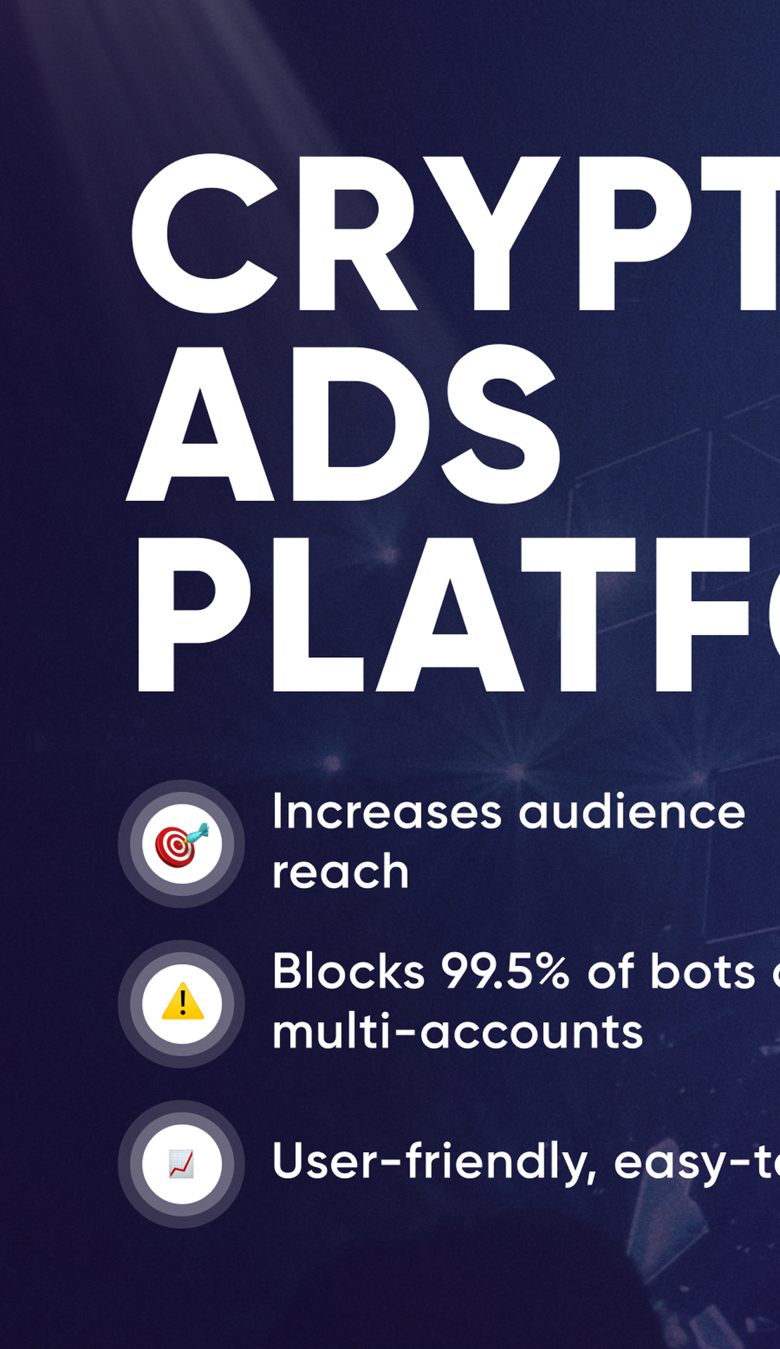 Crypto Ads Platform App Image