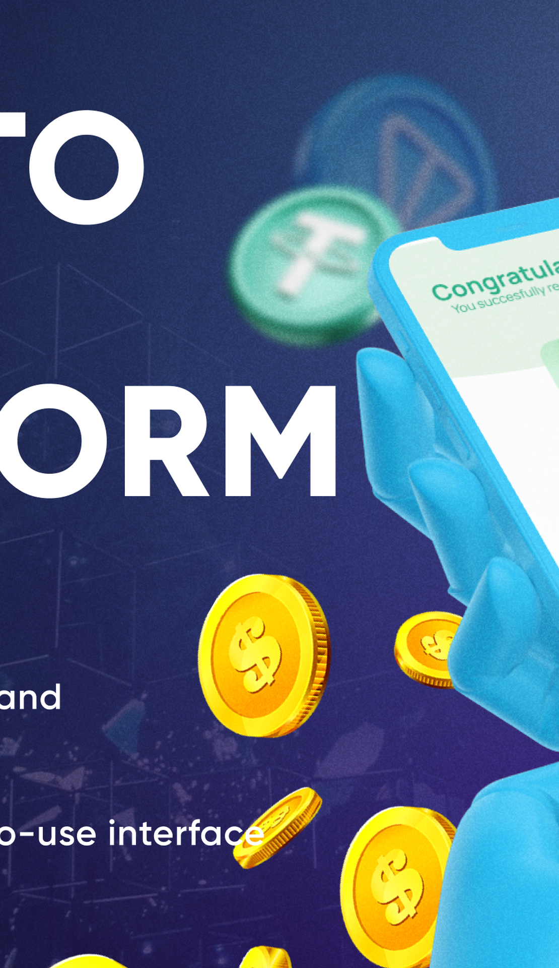 Crypto Ads Platform App Image