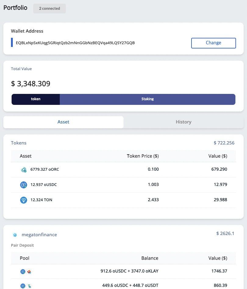 DeFi Manager App Image