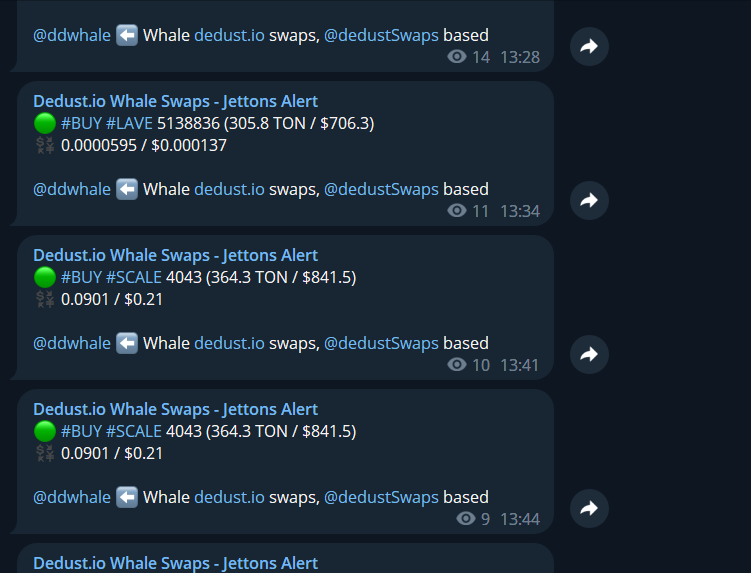 Jetton Whale Swaps App Image