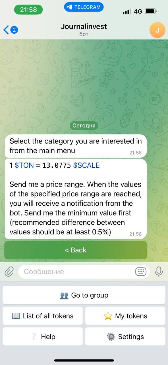 Journalinvest App Image