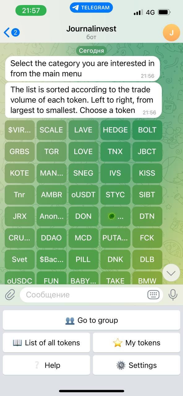 Journalinvest App Image