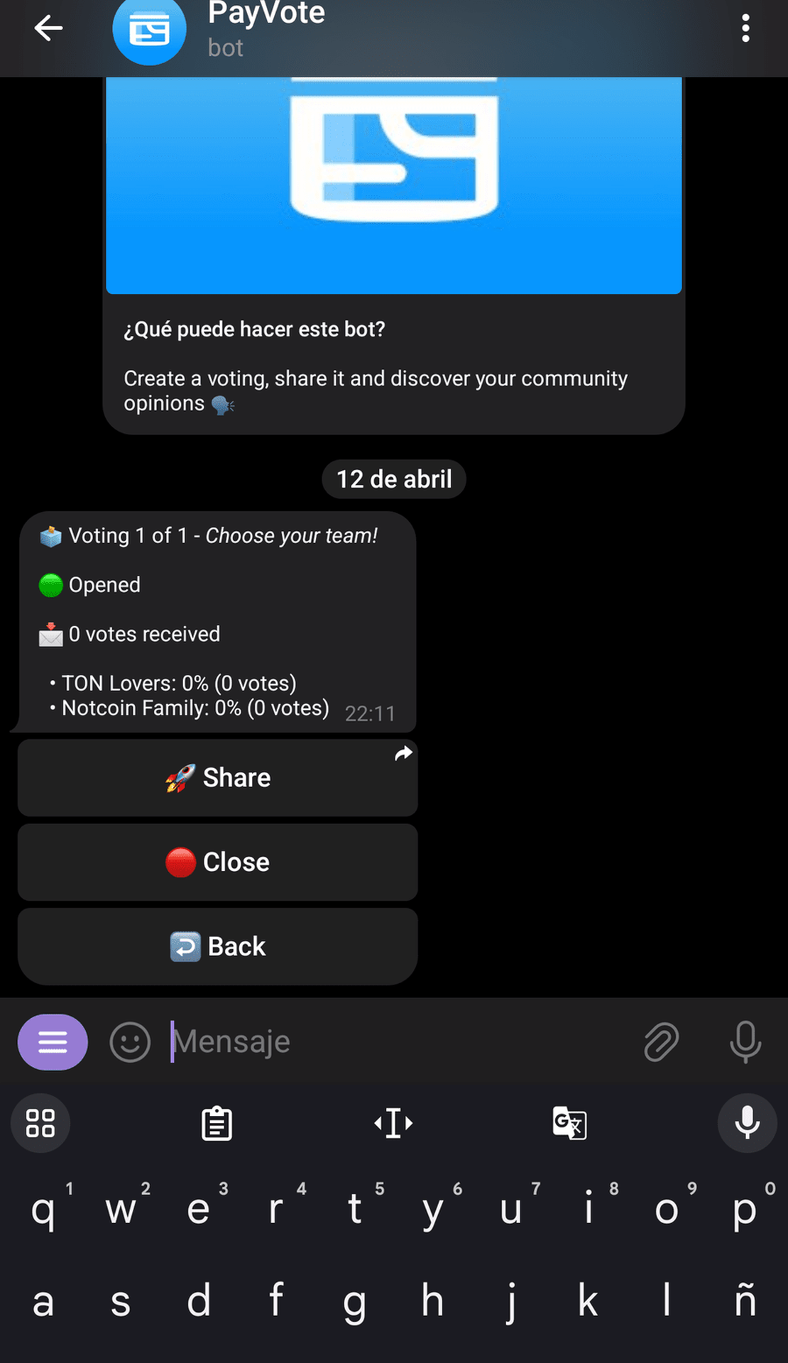 PayVote App Image