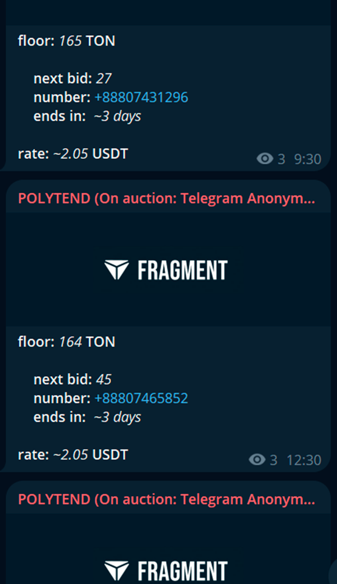 POLYTEND (Auction) App Image