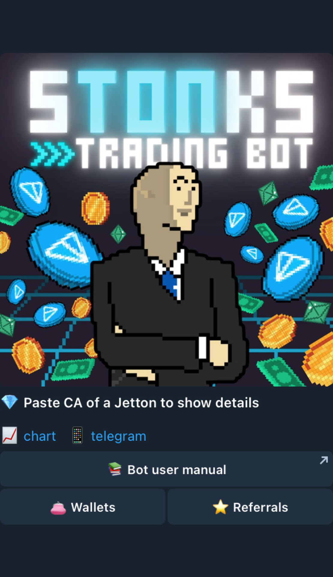 sTONks | Trading Bot App Image