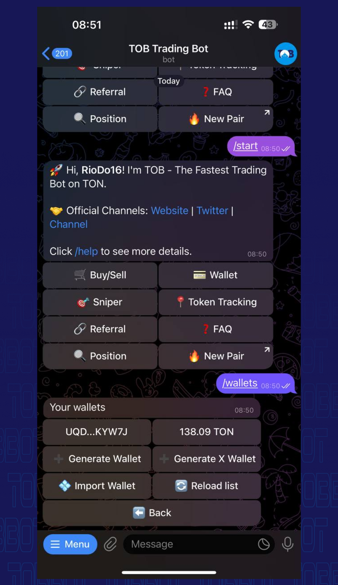 TOB Bot App Image
