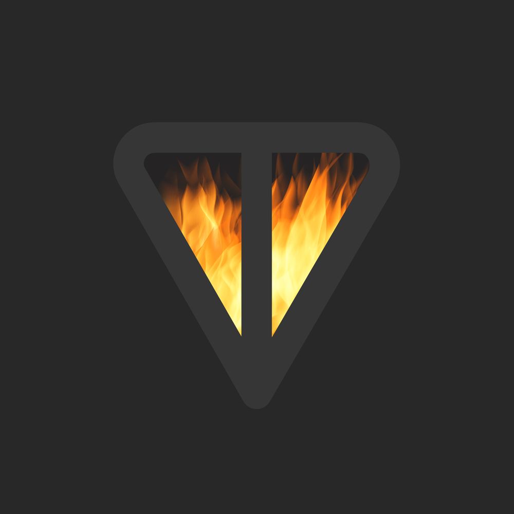 TON burnt App Logo