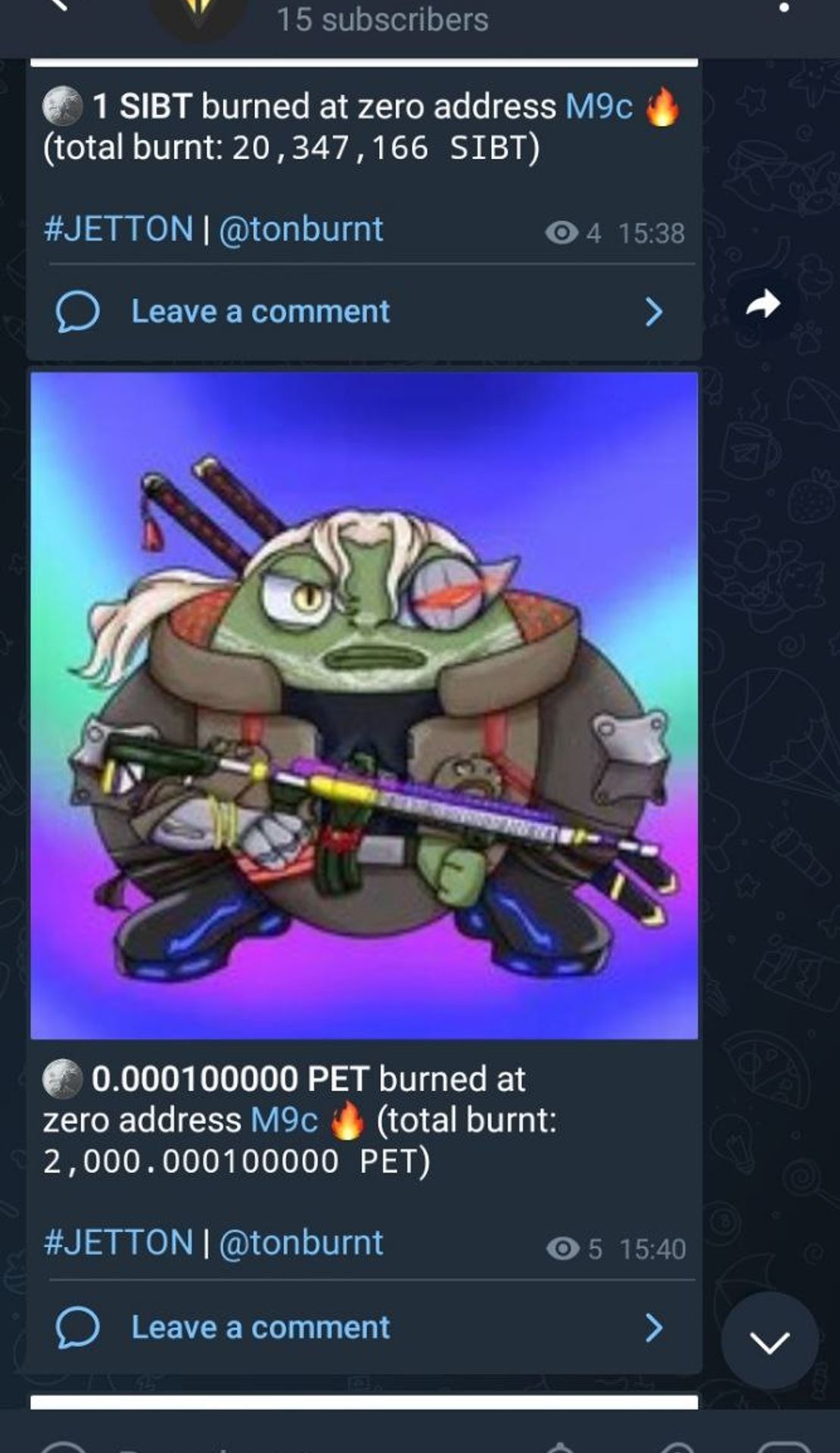TON burnt App Image