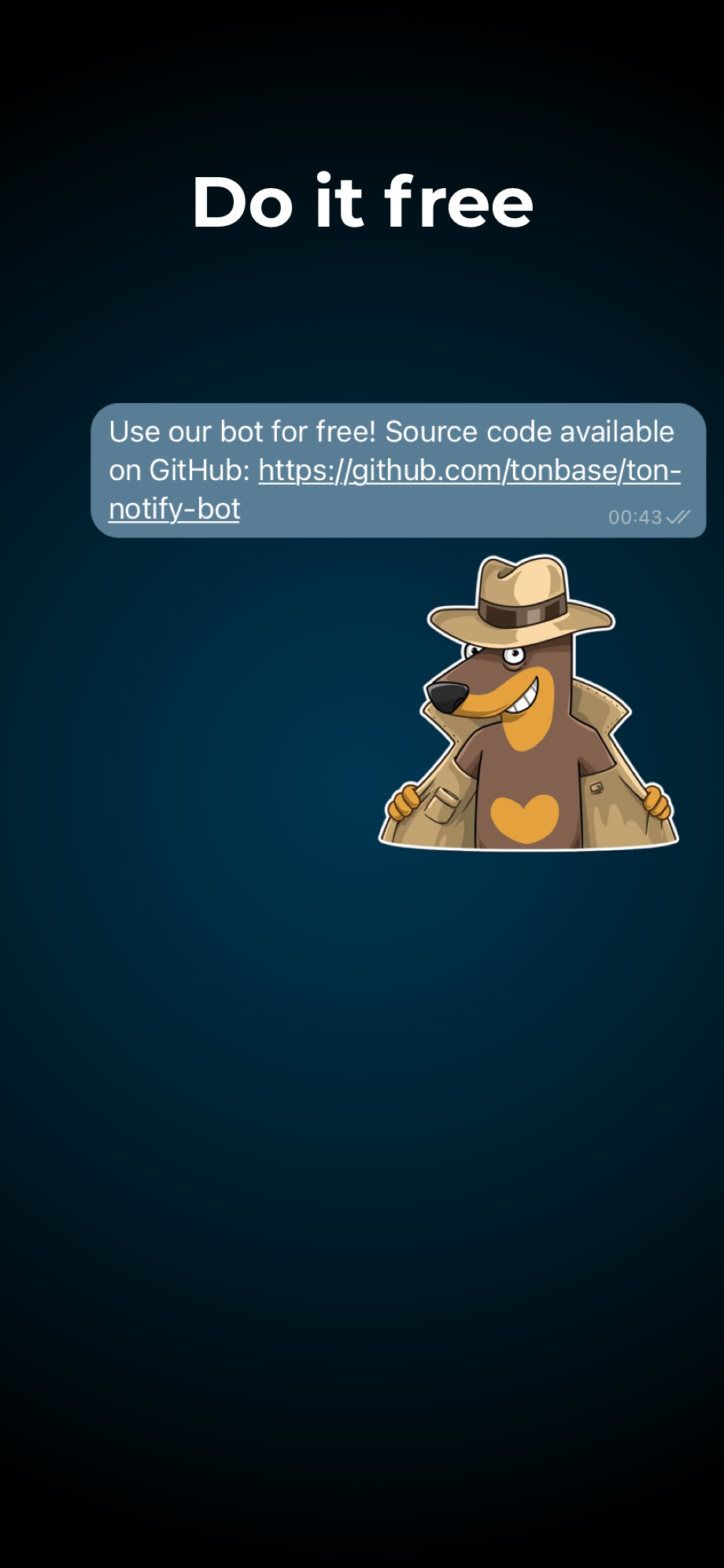 TON Notify Bot App Image