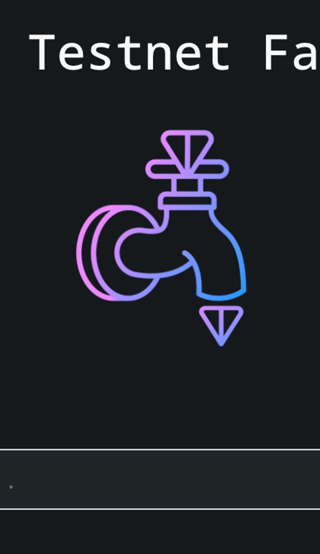 TON Testnet Faucet App Image