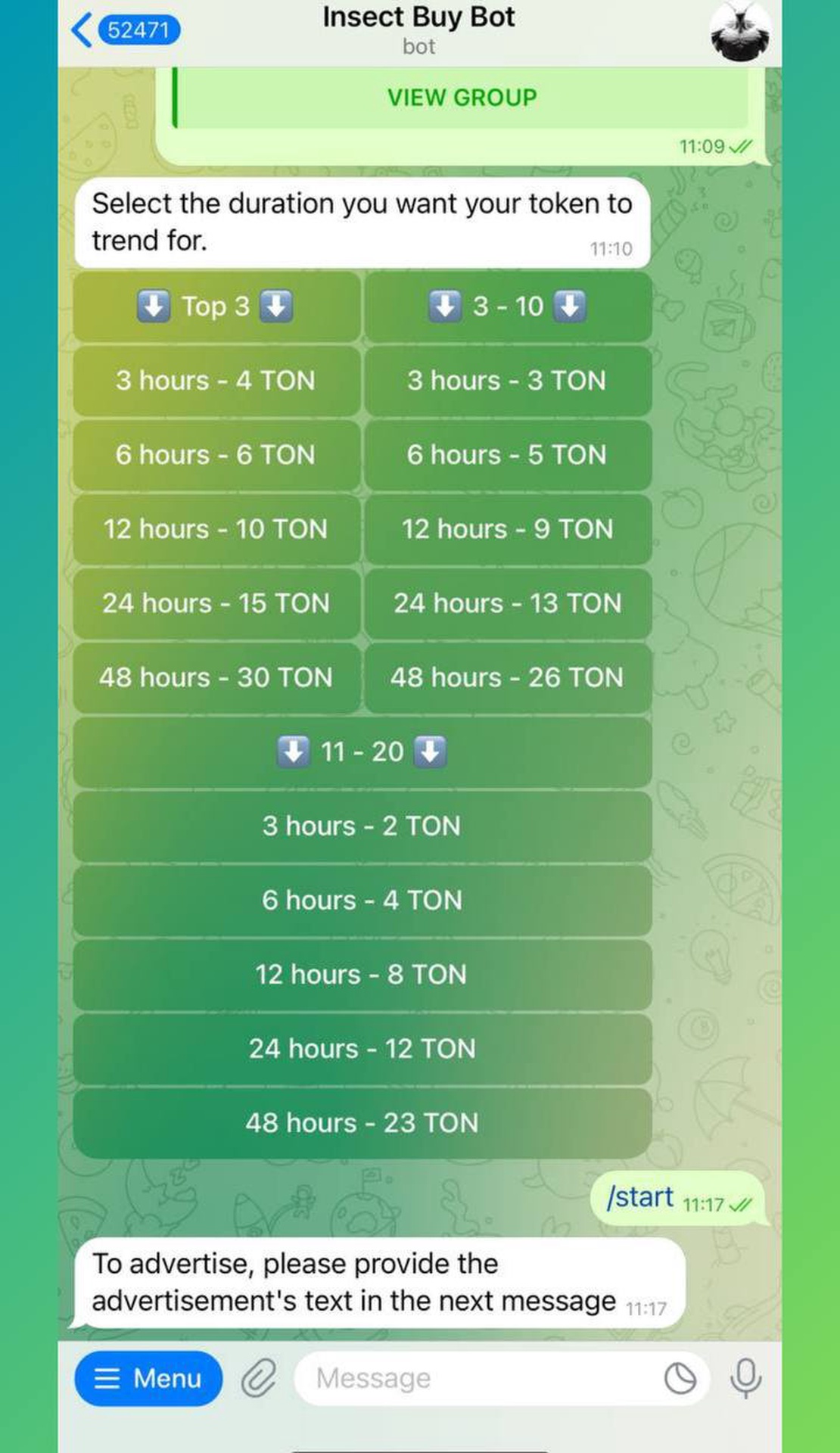 TON TRENDING BOT App Image