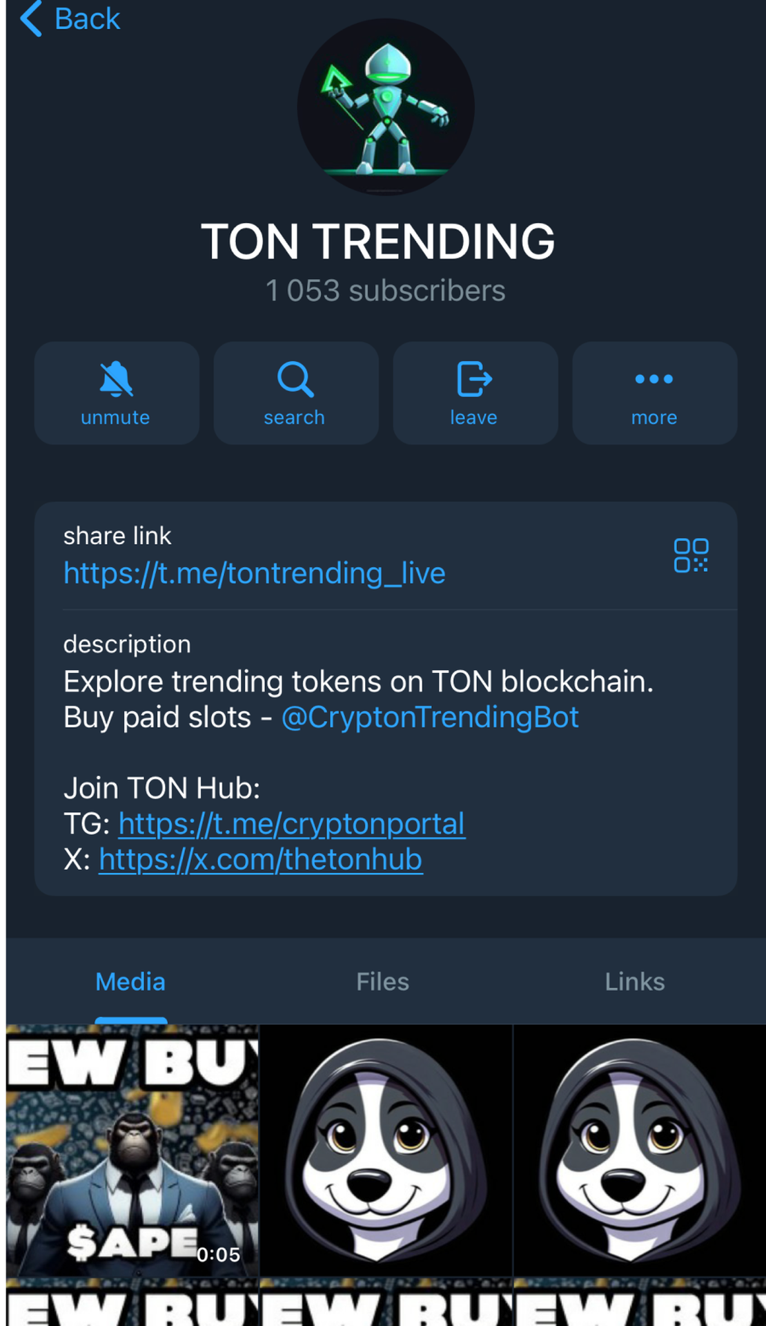 TON Trending App Image
