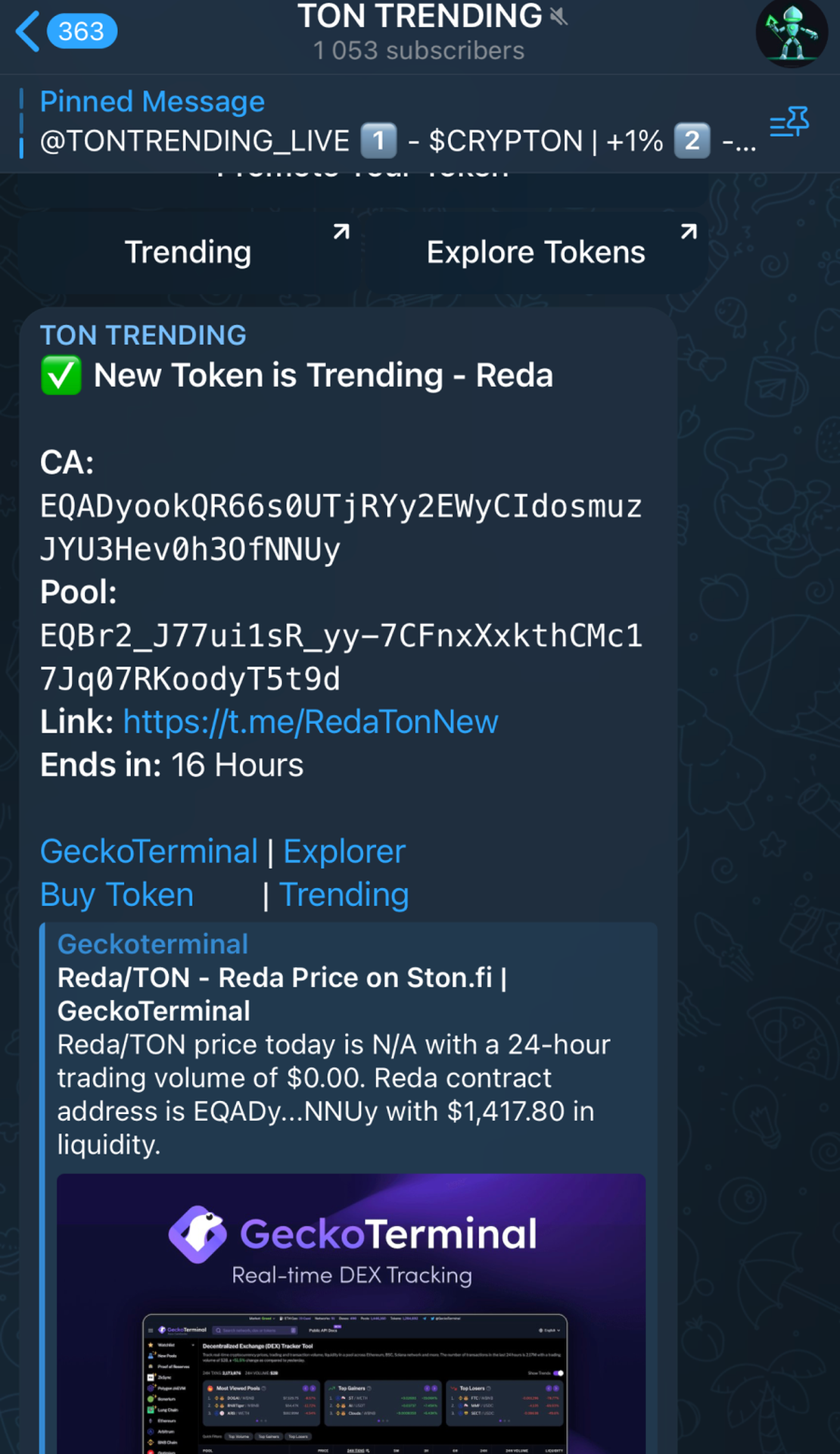 TON Trending App Image
