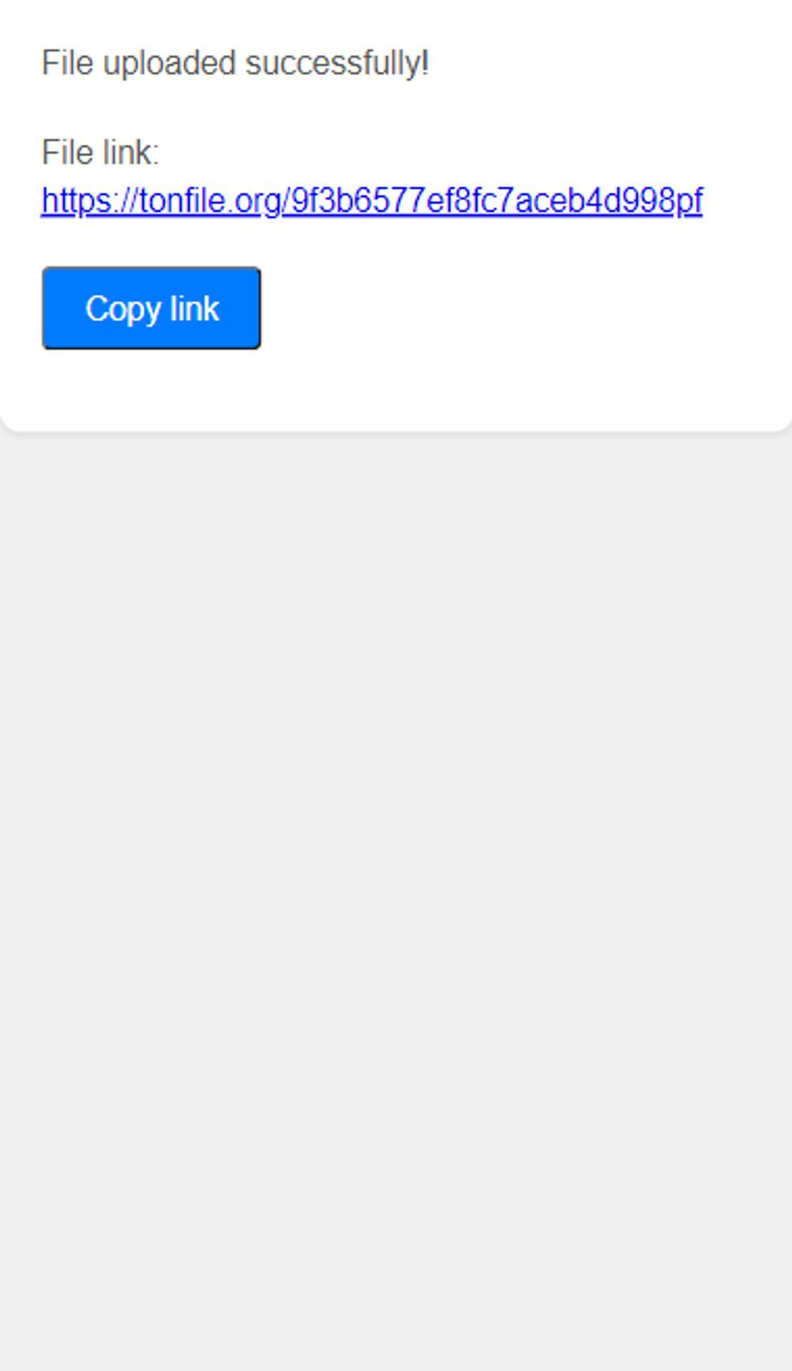 TONfile App Image