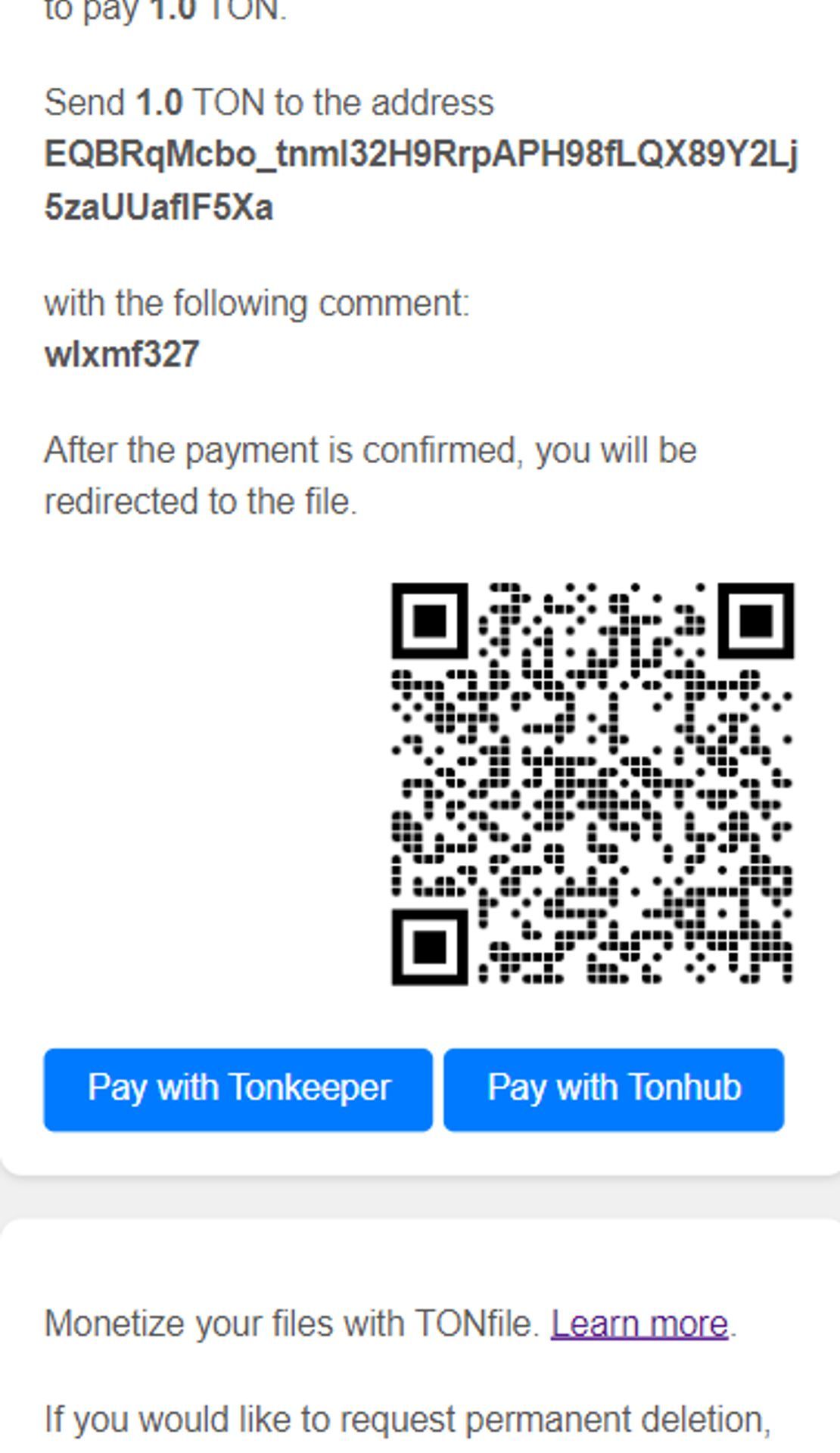 TONfile App Image