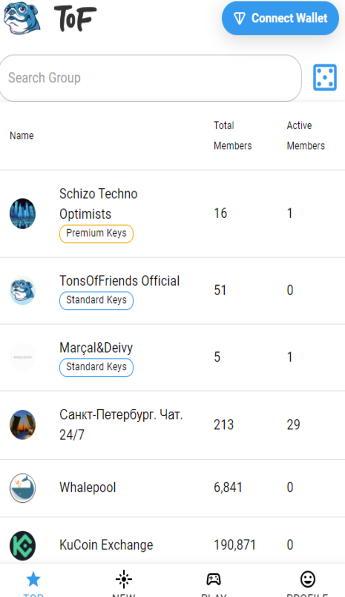 TonsOfFriends App Image