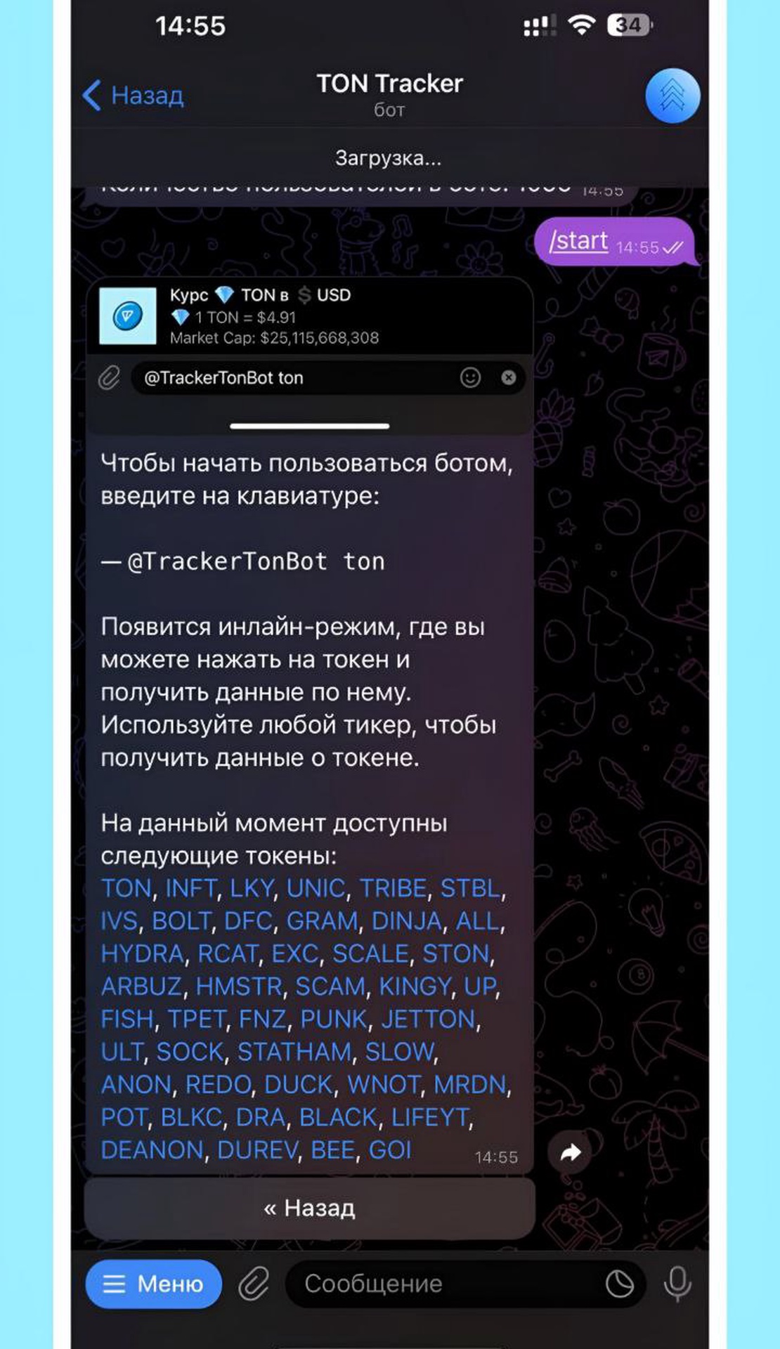 Tracker TON App Image