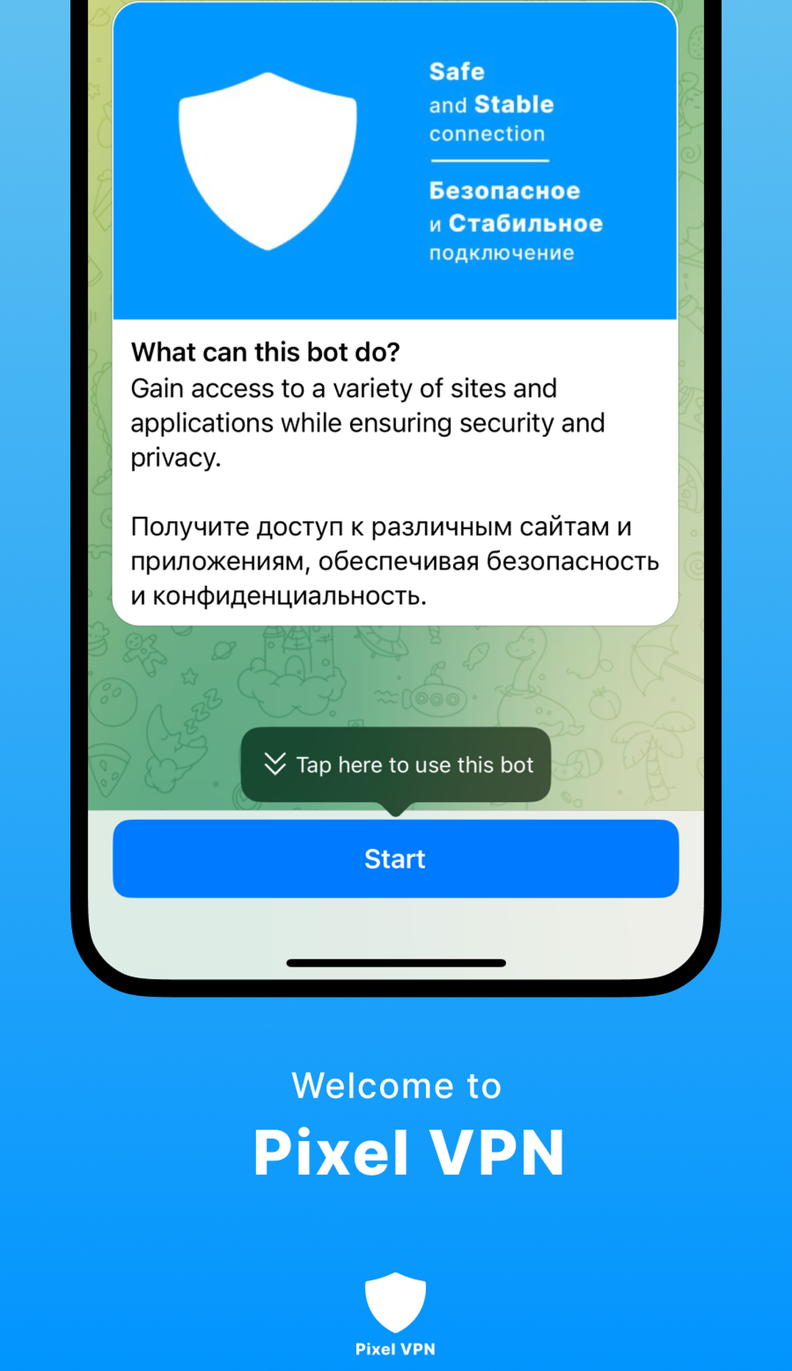 Pixel VPN App Image