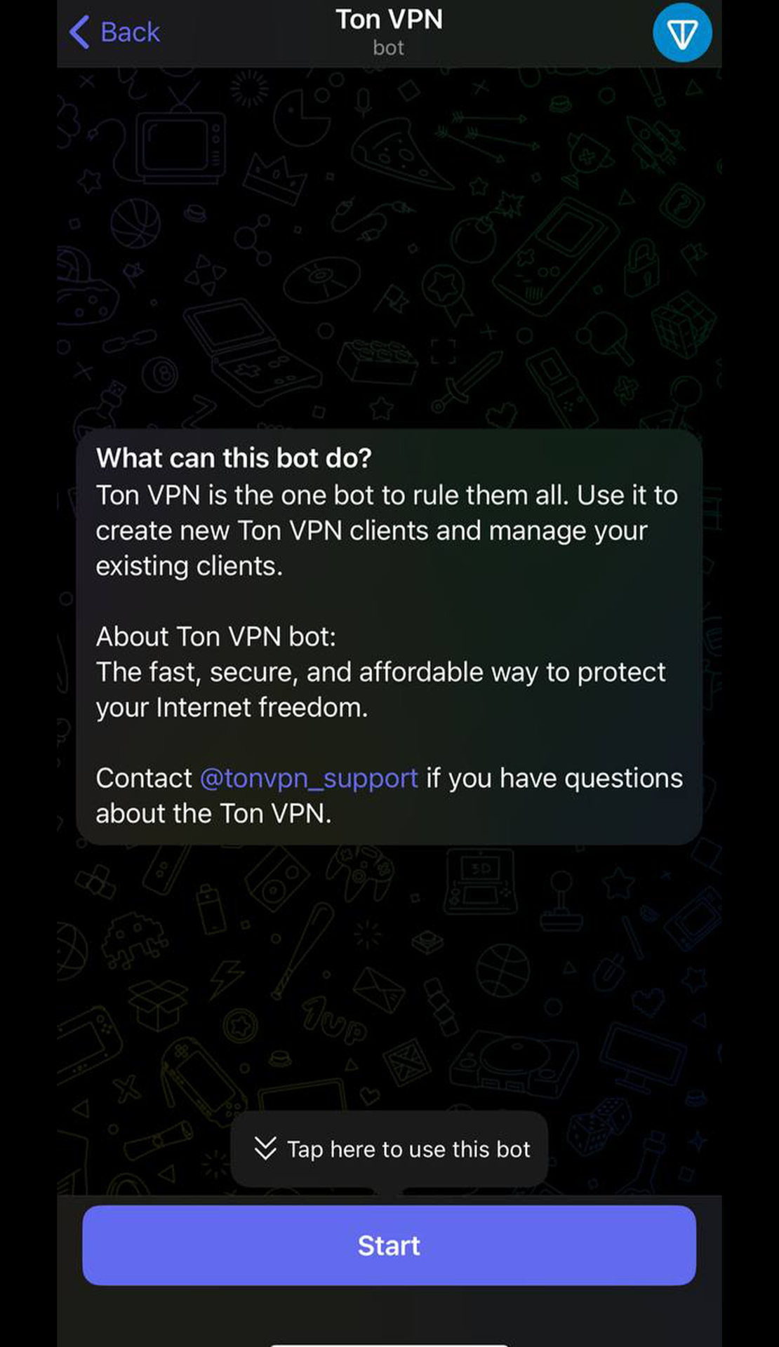 Ton VPN App Image