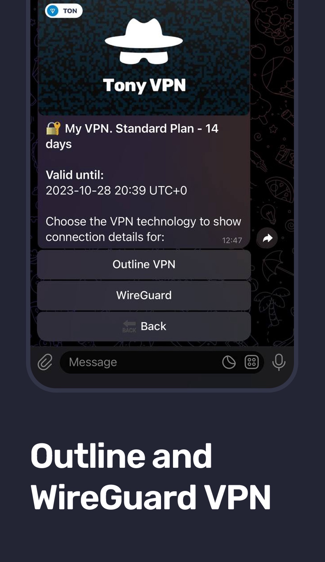 Tony VPN App Image