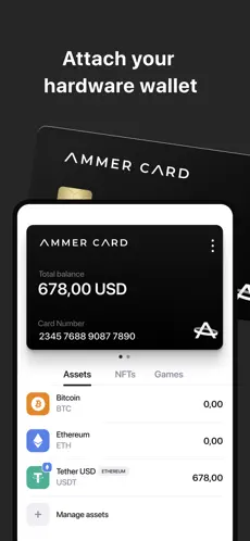 Ammer Wallet App Image