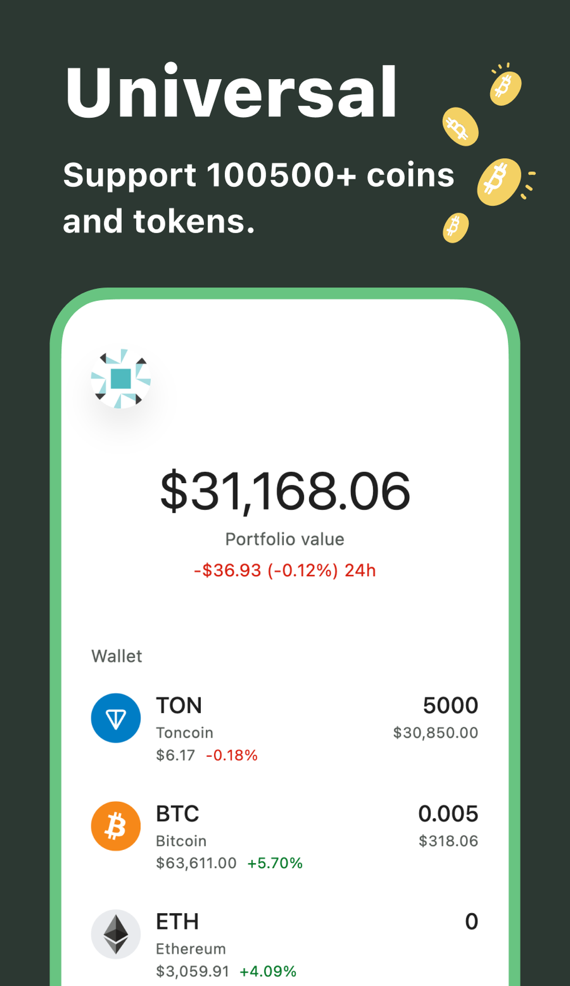 Coin Wallet App Image