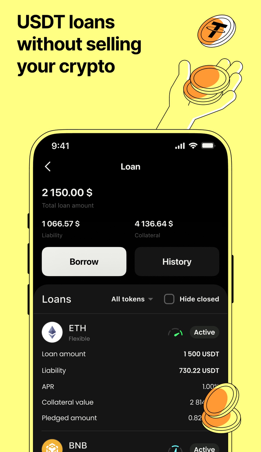 Cropty Wallet App Image