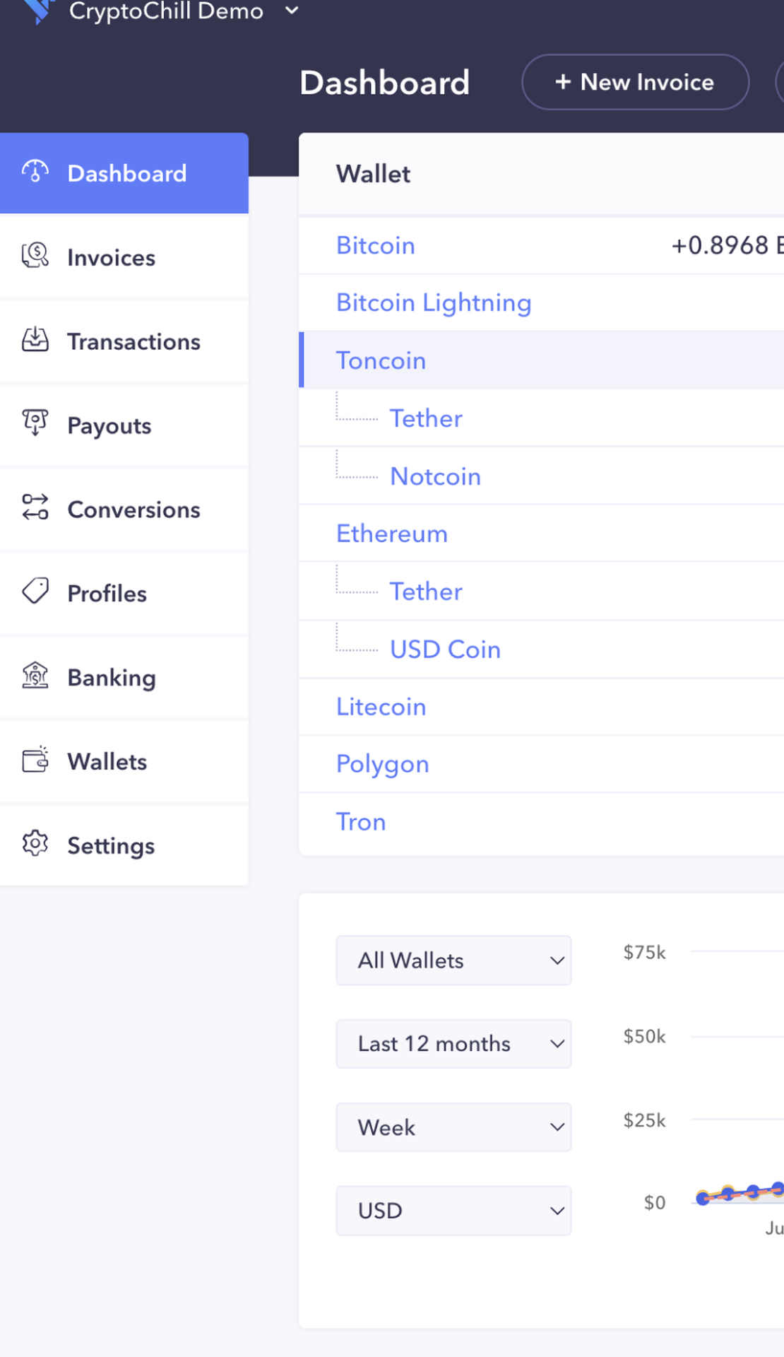 CryptoChill App Image