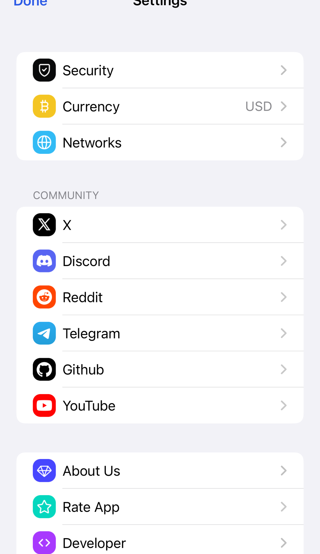 Gem Wallet App Image