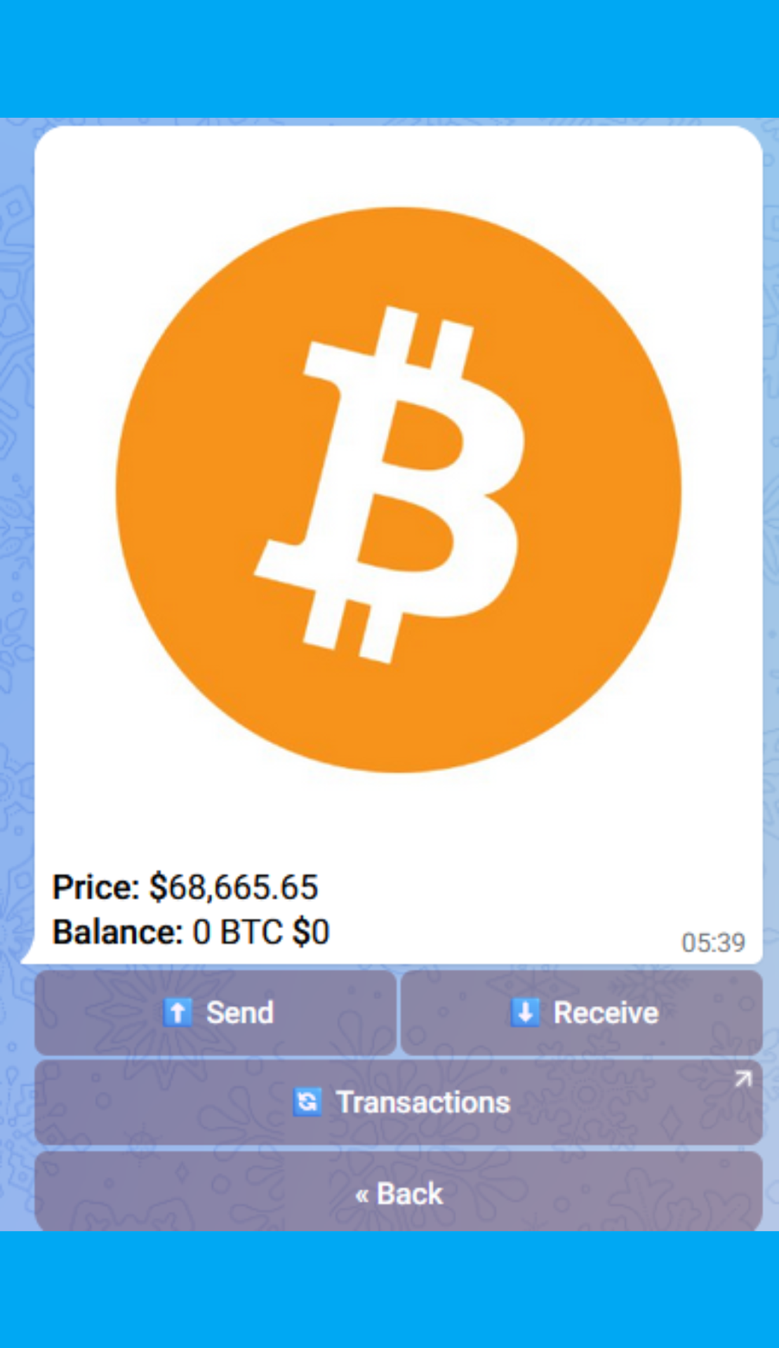 Matrix Wallet App Image