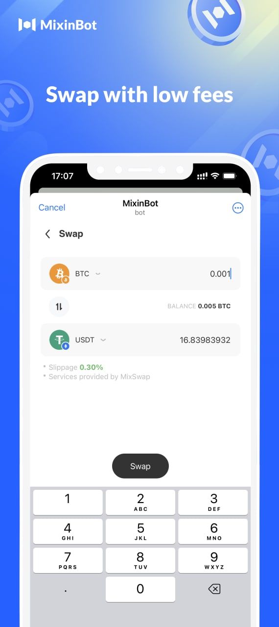 MixinBot App Image