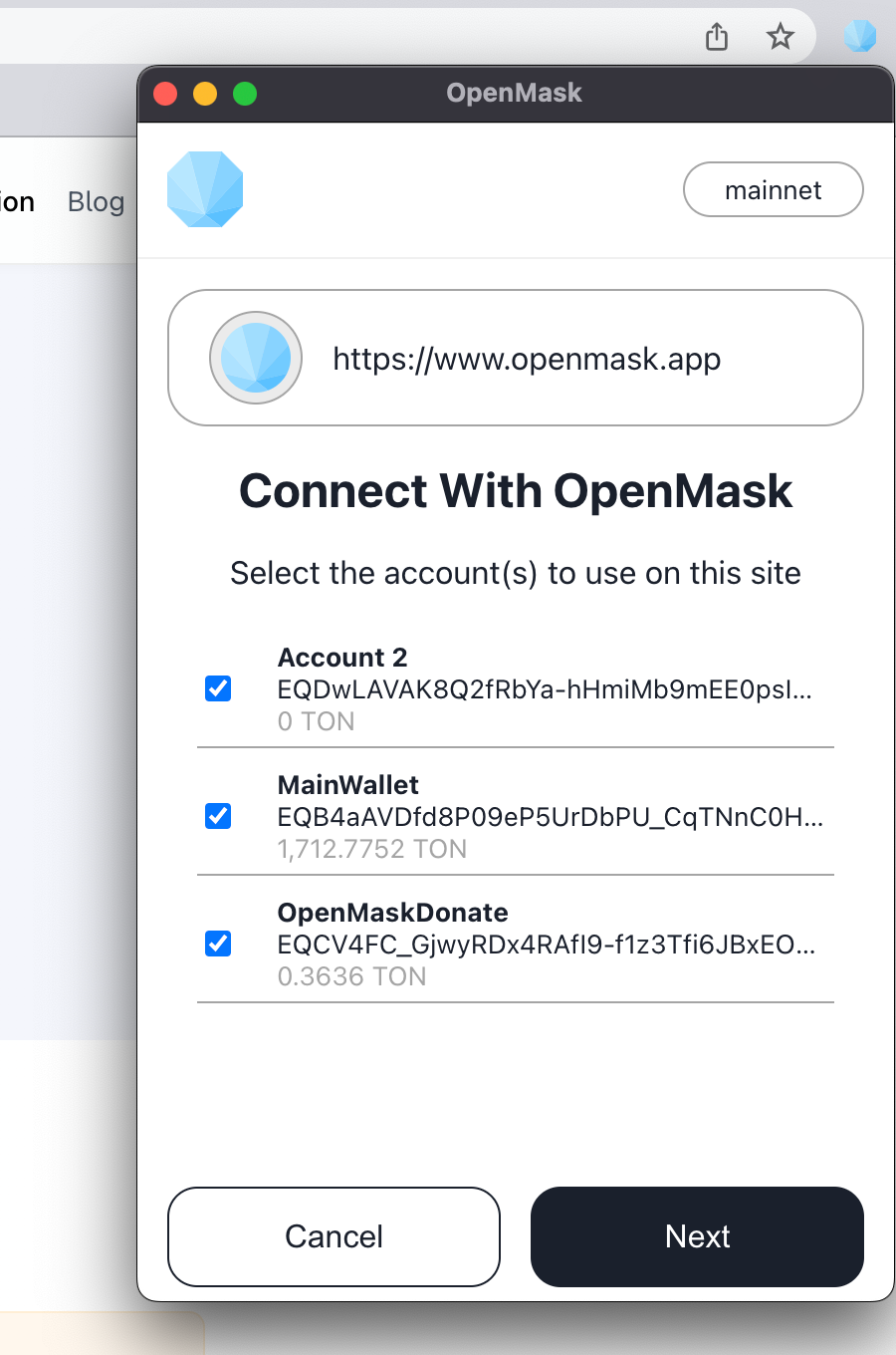 OpenMask App Image
