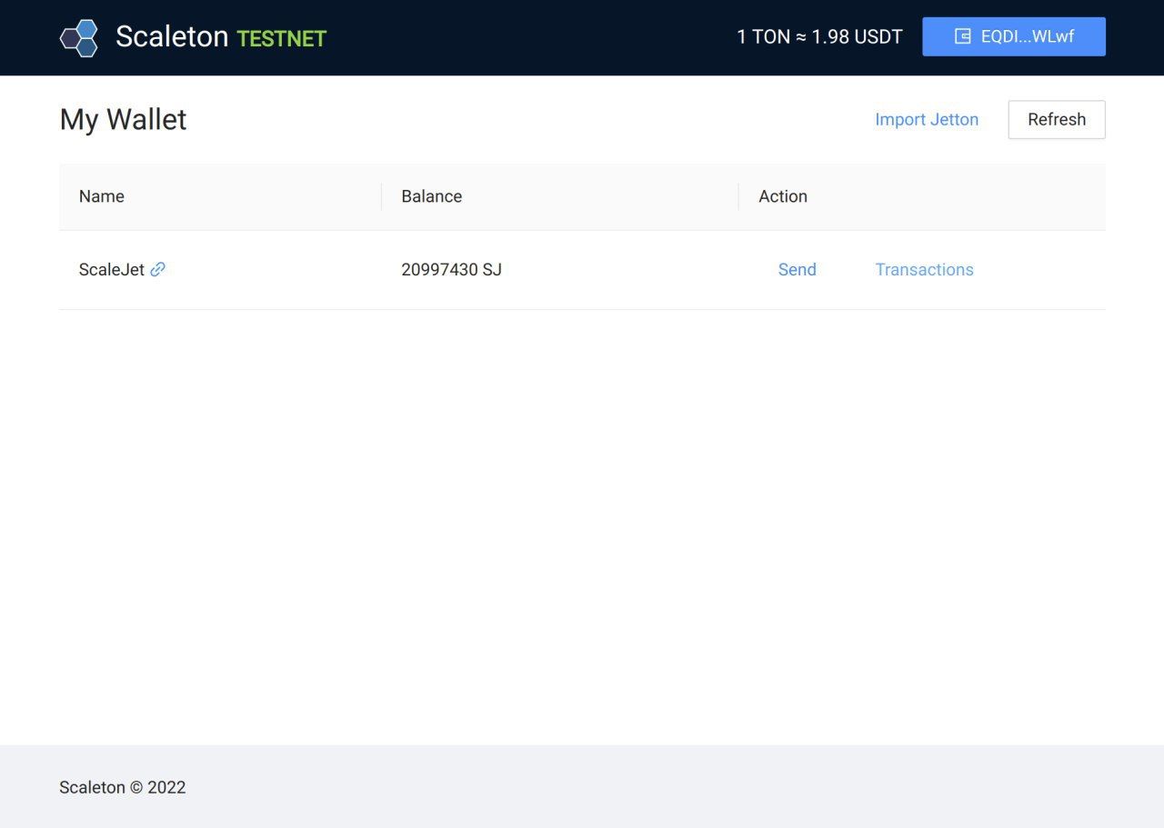 Scaleton App Image