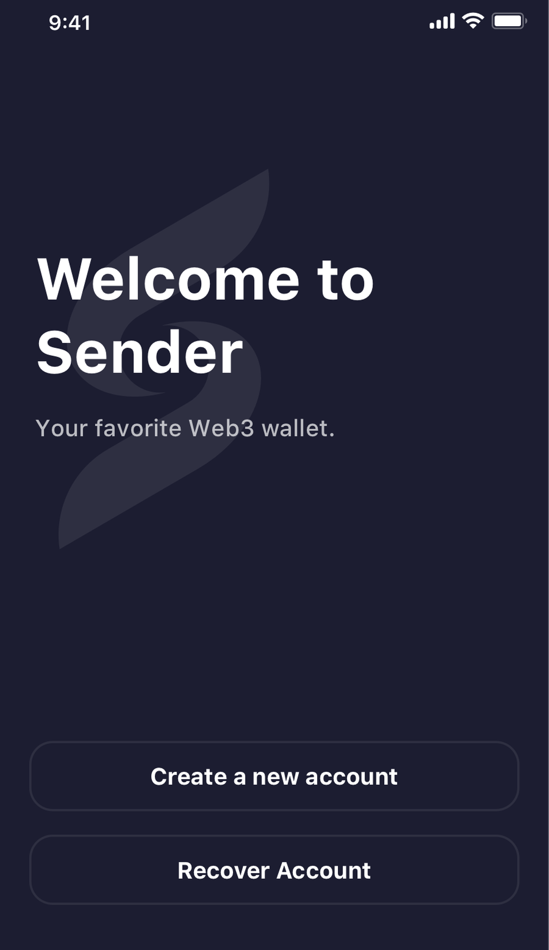 Sender App Image