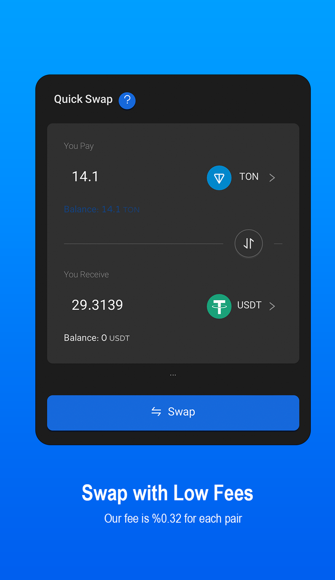 SwapWallet App Image