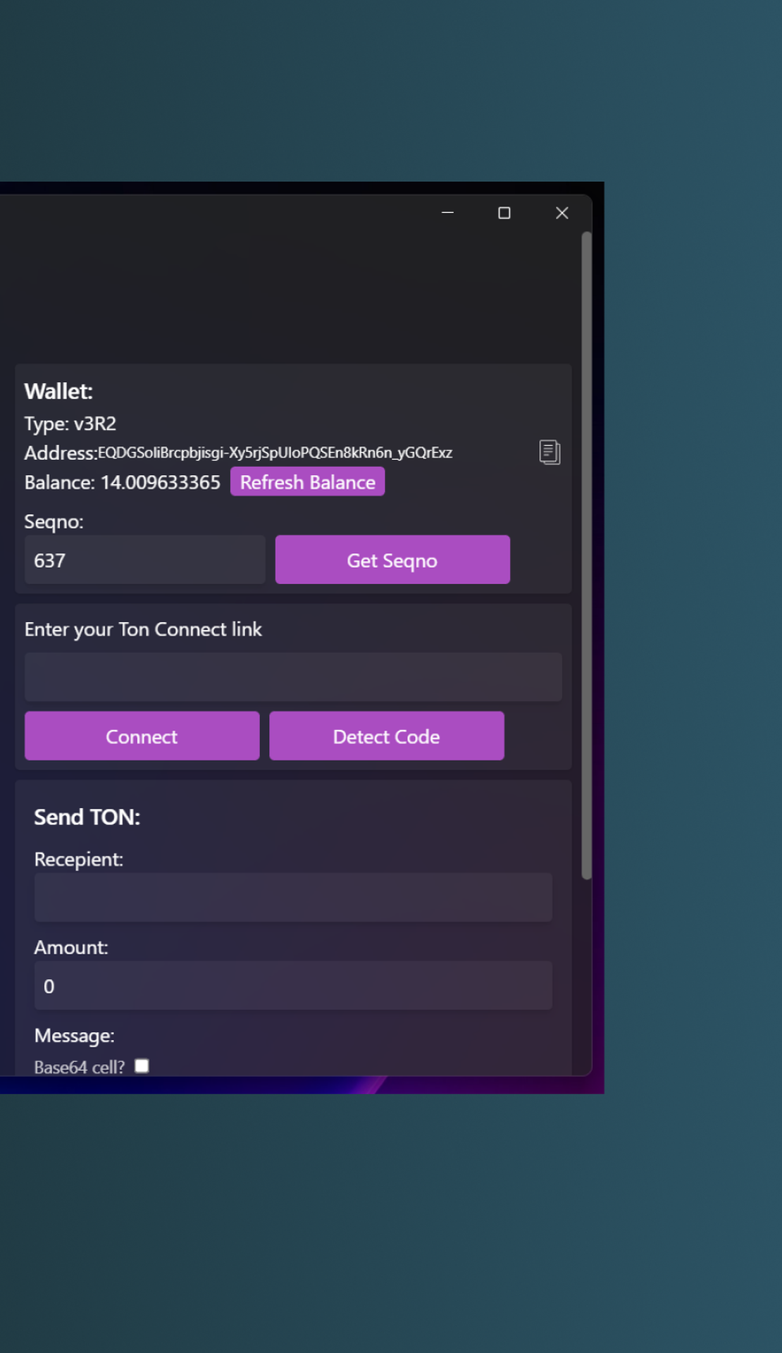 TonDevWallet App Image