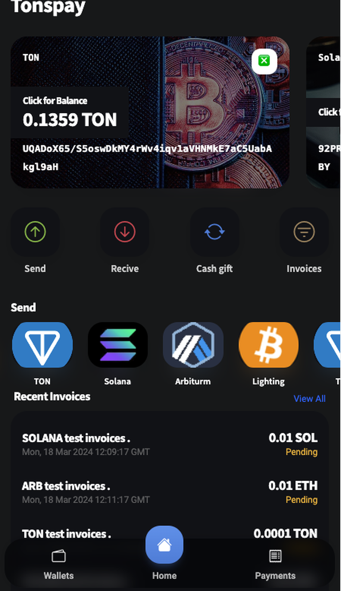 Tonspay App Image