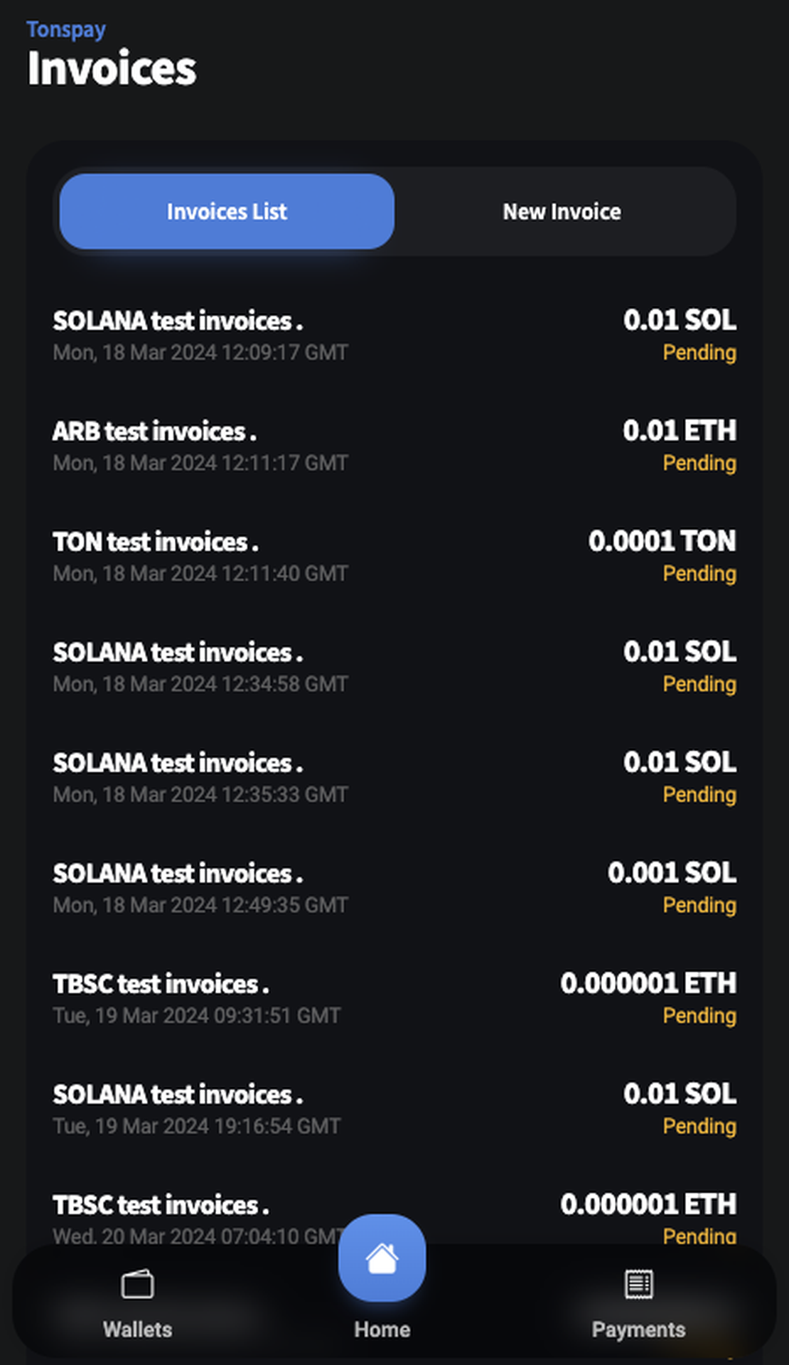 Tonspay App Image