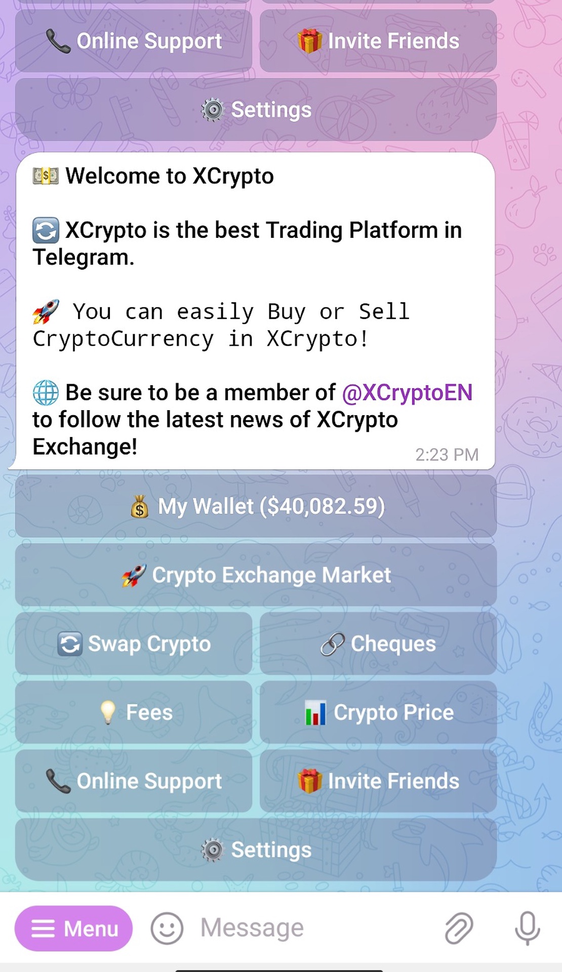 XCrypto App Image