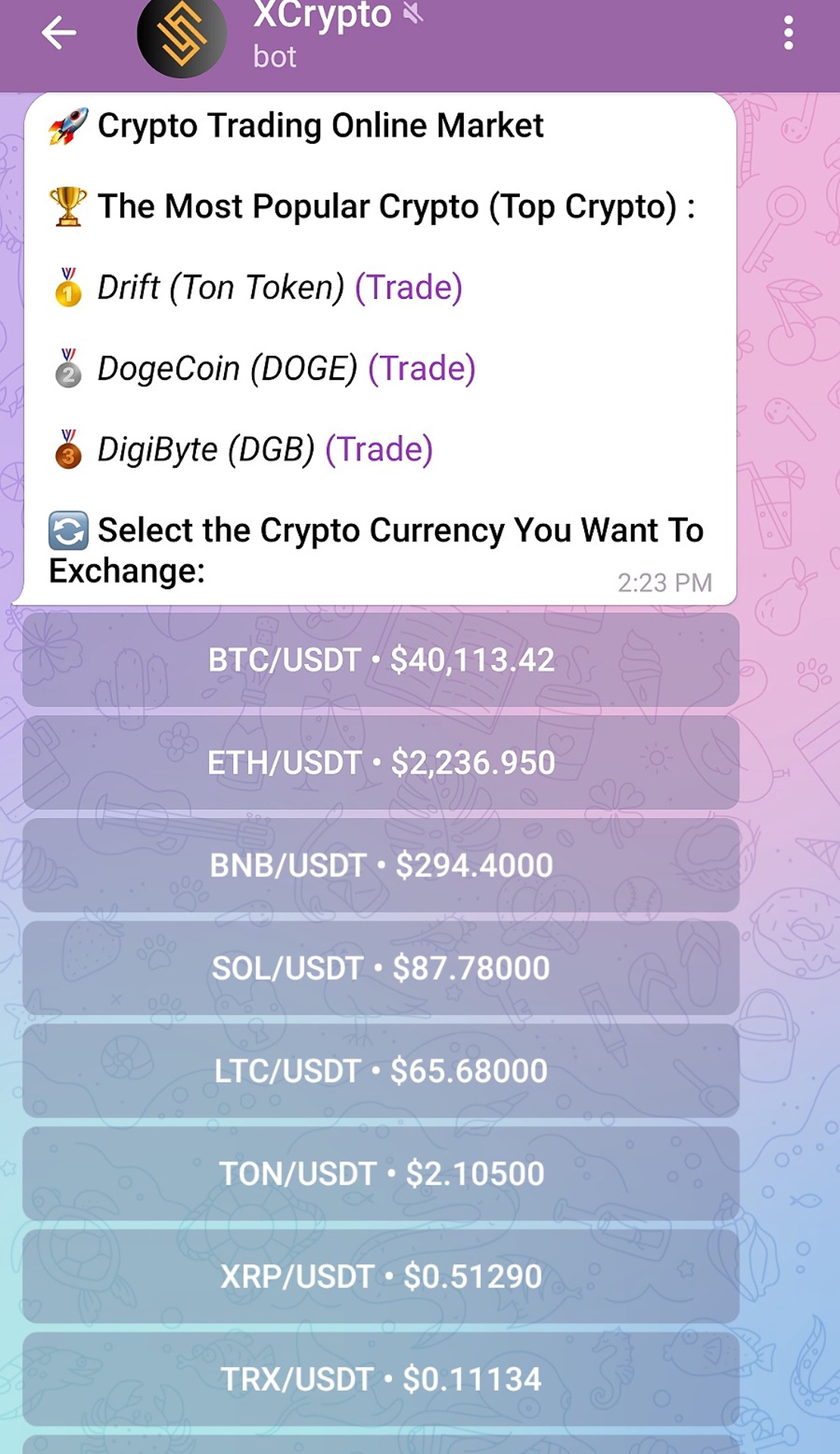 XCrypto App Image